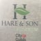 Company/TP logo - "Hare & Son"