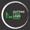 Company/TP logo - "cutting edge lawn care"