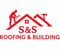 Company/TP logo - "SNS Roofing & Building"