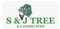 Company/TP logo - "SJ TREE & LANDSCAPES"