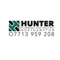 Company/TP logo - "HUNTER PLUMBING AND HEATING NORTHAMPTON LTD"