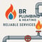 Company/TP logo - "BR Plumbing & Heating "