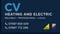 Company/TP logo - "CV heating and electric"