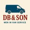 Company/TP logo - "DB & Son Man & The Van Service"