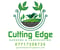 Company/TP logo - "Cutting Edge Garden Services"