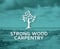 Company/TP logo - "Strong Wood Carpentry"