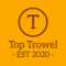 Company/TP logo - "Top Trowel"