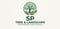 Company/TP logo - "SP Tree & Landscapes"