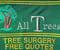 Company/TP logo - "ALL TREES & LANDSCAPING"
