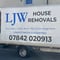 Company/TP logo - "LJW House Clearances & Removals"