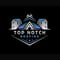 Company/TP logo - "Top Notch Roofing"