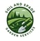 Company/TP logo - "Soil & Space Garden Services"