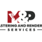 Company/TP logo - "M&P Plastering and Rendering services"