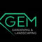 Company/TP logo - "Gem Garden & Landscaping "