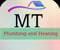 Company/TP logo - "MT Plumbing & Heating"