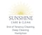 Company/TP logo - "Sunshine Care Cleans"