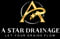 Company/TP logo - "A Star Drainage"