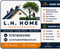 Company/TP logo - "L.H Home Improvements"