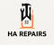 Company/TP logo - "HA Repairs "