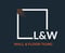 Company/TP logo - "L&W Wall & Floor Tiling"