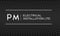 Company/TP logo - "PM ELECTRICAL INSTALLATION LTD"