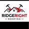 Company/TP logo - "RidgeRight Roofing"