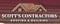 Company/TP logo - "Scott’s Contractors"