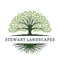 Company/TP logo - "Stewart Landscapes"