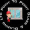 Company/TP logo - "POINT TO POINT GLASS AND GLAZING LTD"