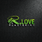 Company/TP logo - "R.Love Plastering"