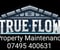 Company/TP logo - "True Flow Property Maintenance"