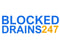 Company/TP logo - "Blocked Drains 247"