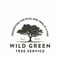 Company/TP logo - "Wild Green Tree Services"