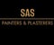 Company/TP logo - "SAS Painters & Plasterers"
