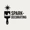 Company/TP logo - "Spark Decorating"