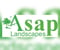 Company/TP logo - "ASAP Landscapes"
