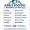 Karl’s roofing and property maintenance  avatar