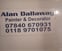 Alan Dallaway Painter and decorator. avatar