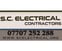 S C Electrical Contractors avatar