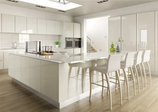 white kitchen