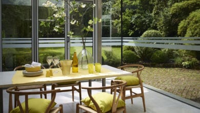 solar glare window film on windows
