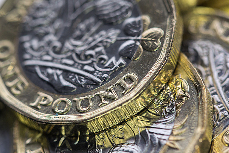 Pound coins