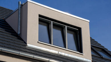 A dormer roof extension