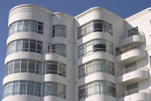 Picture of a large art deco building
