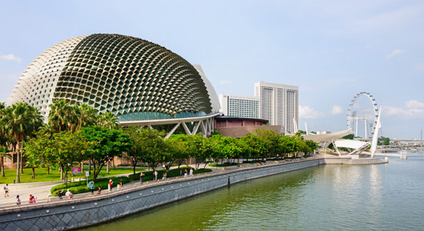 Picture of Esplanade in Singapore