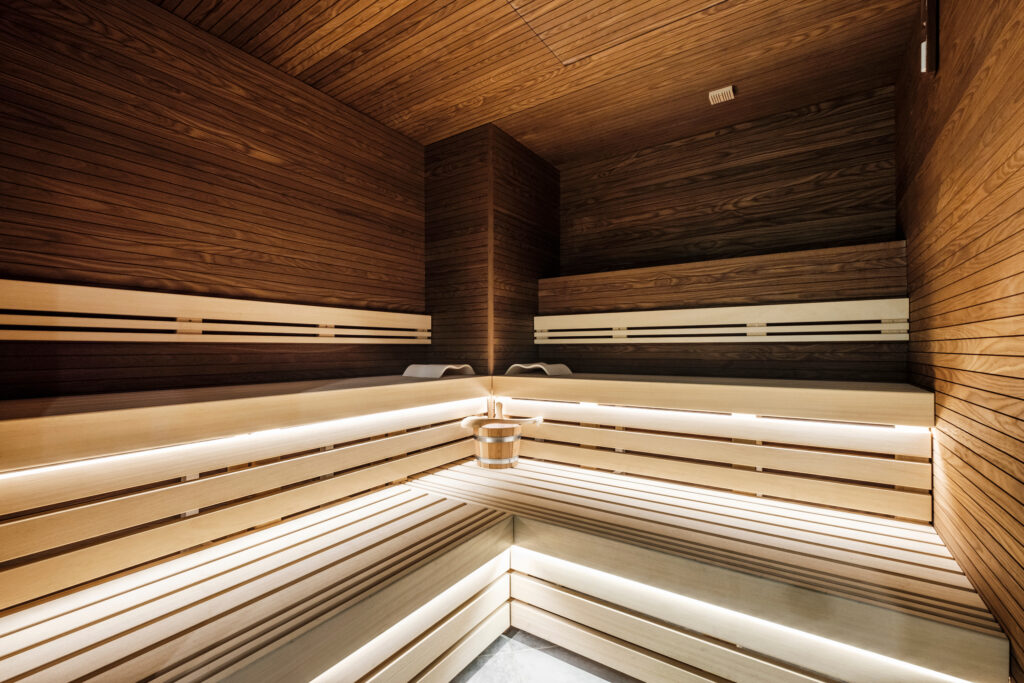 Picture of a luxury home sauna