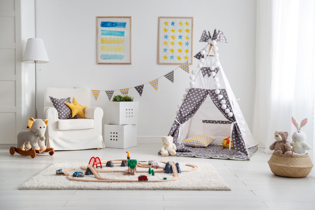 Picture of a playroom for children