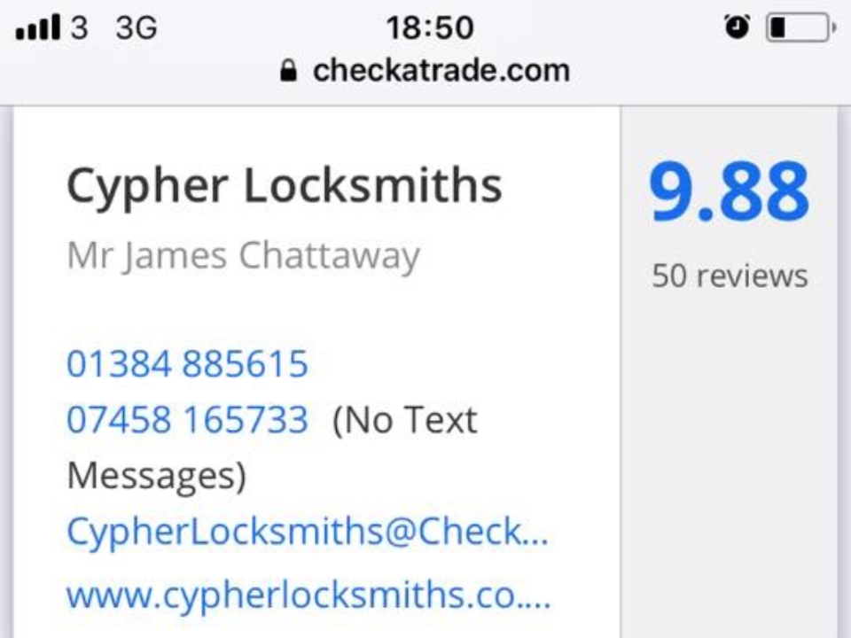 CYPHER LOCKSMITHS gallery image 1