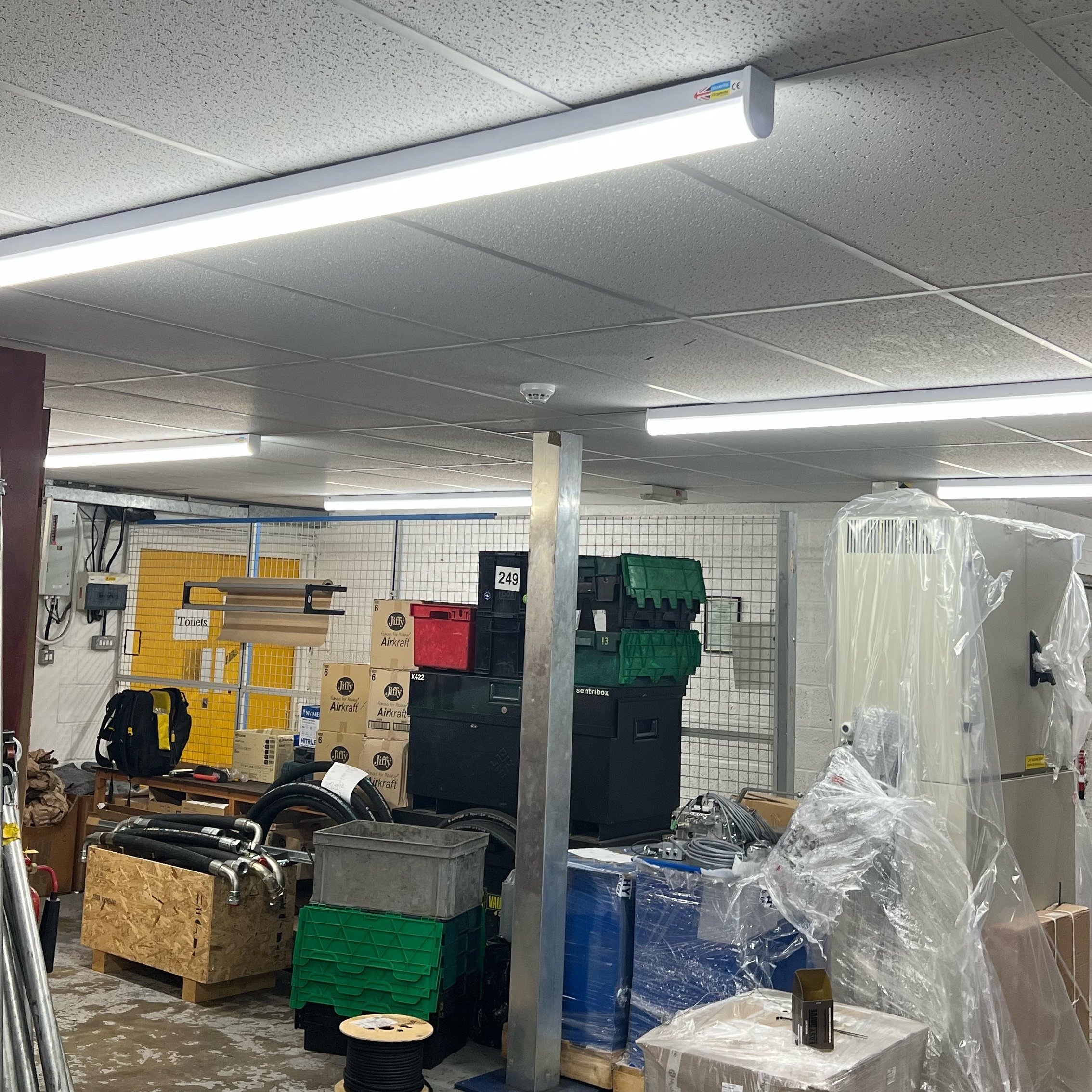 Commercial lighting LED upgrade