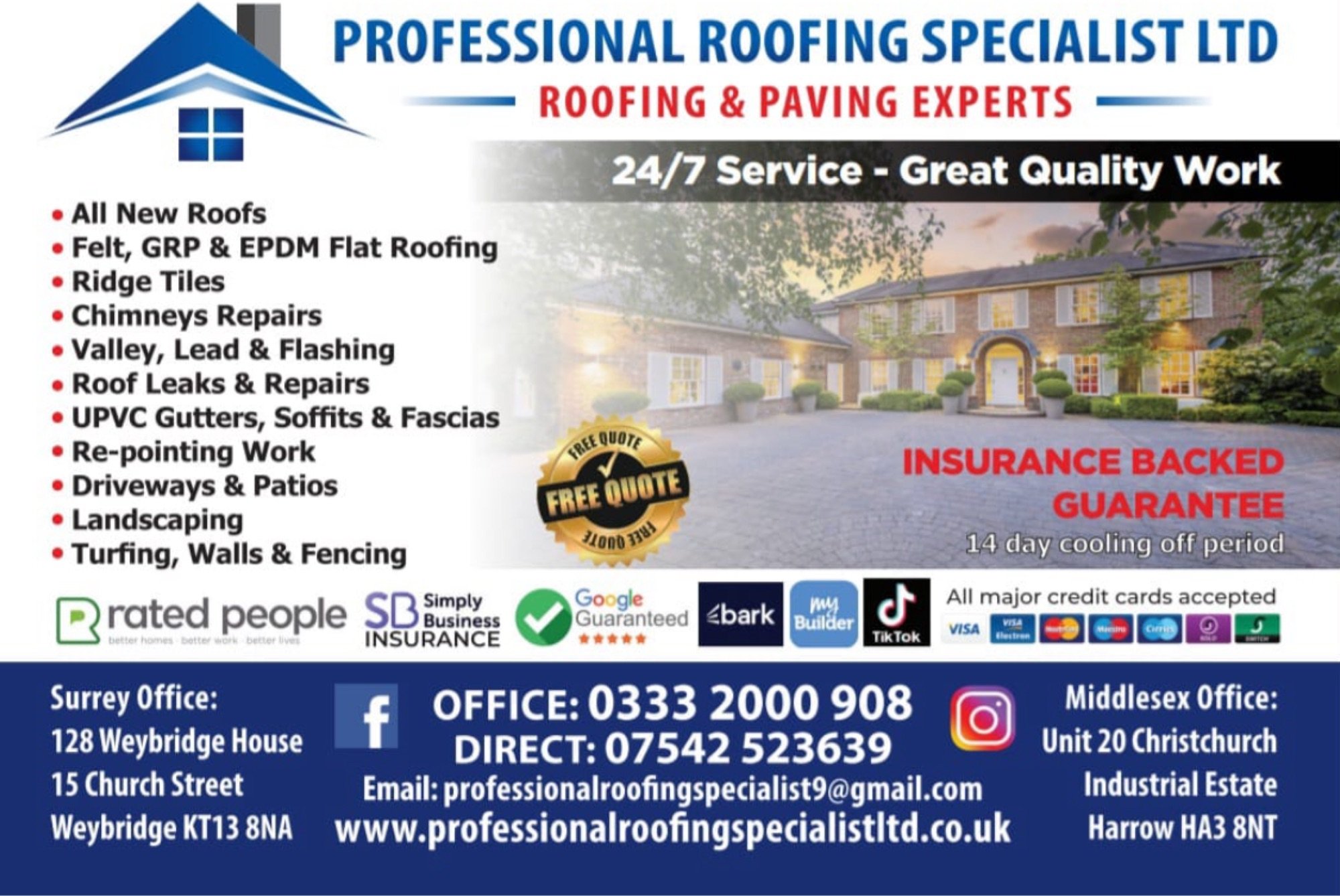 Professional Roofing